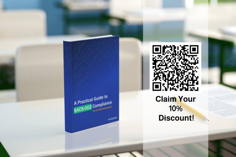 Book cover for A Practical Guide to SACS-002 Compliance by Ali Aljubaily