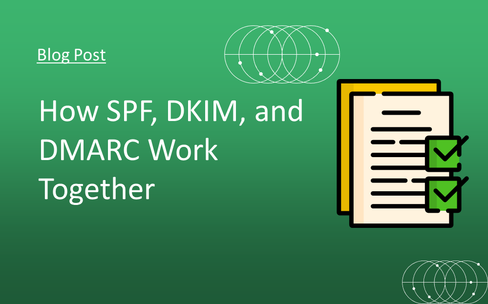 How SPF, DKIM, and DMARC Work Together