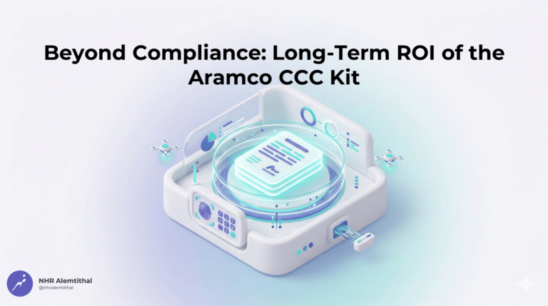 Aramco CCC secure corporate contract and business ROI