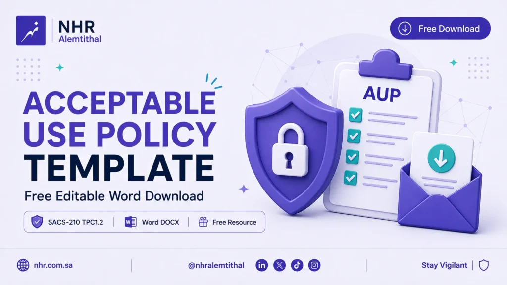 SACS-210 Acceptable Use Policy Template for TPC1.2
