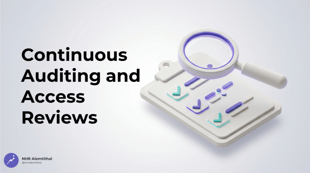 3D isometric annual access review audit process for SACS-210 compliance TPC1.15